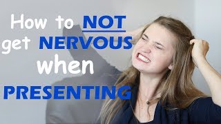 How to NOT Get Nervous when Presenting in Front of People || Public Speaking