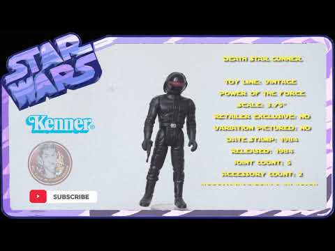 Death Star Gunner  - 360 View - Star Wars Vintage Figure
