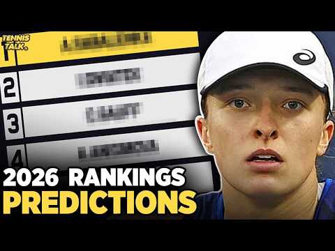 Top 20 WTA Rankings Predictions for 2026 | Tennis News