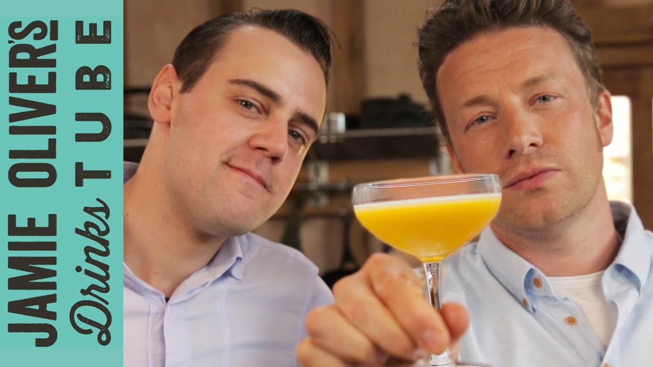 Orange blossom cocktail: Jamie Oliver and Simone Caporale