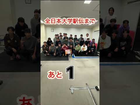 全日本大学駅伝まであと1日☝️ #中大駅伝 #中央大学 #真紅の歴史に新たな1を #全日本大学駅伝 #伊勢で決まる日本一