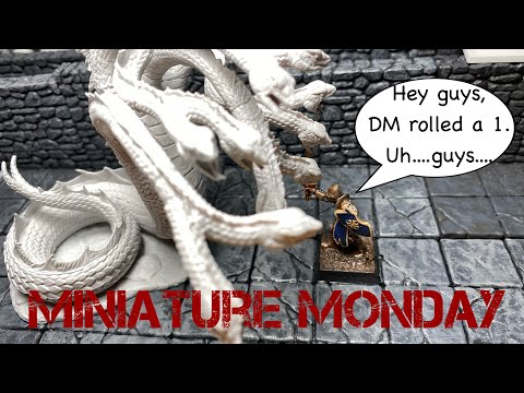 Miniature Monday Hydra Unboxing Pathfinder Battles Deepcuts