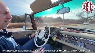 Video Thumbnail for 1965 Mercedes-Benz 220SE
