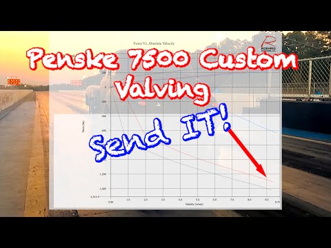 Drag Racing Rear Suspension Upgrades | Penske Racing 7500 Double Adjustable Shocks Custom Valved!