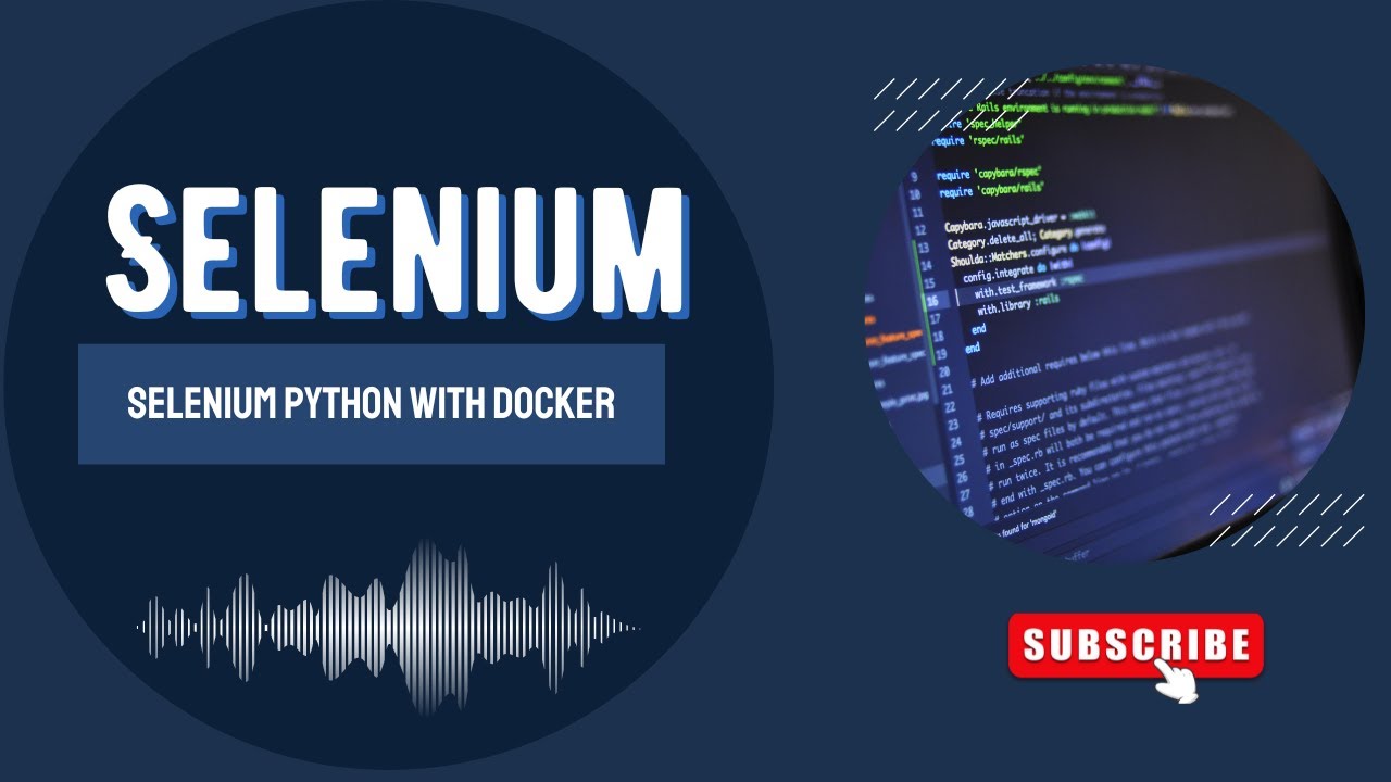 How to run Selenium Python Tests with Docker