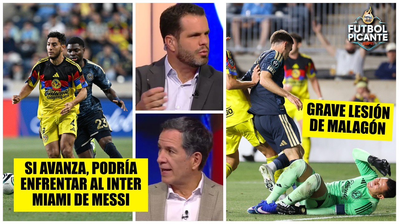 AMÉRICA venció 1-0 al PHILADELPHIA UNION en CONCACAF; GRAVE LESIÓN de Malagón | Futbol Picante