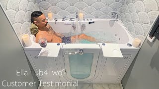 Ella Tub4Two Customer Testimonial Review Video