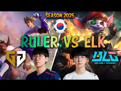 GEN Ruler vs BLG Elk - Ruler EZREAL vs Elk TRISTANA ADC - Patch 15.3 KR Ranked | lolrec