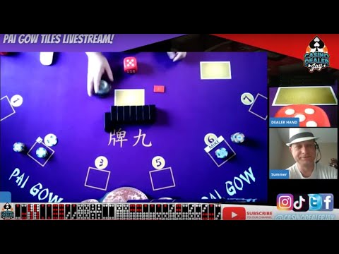 Pai Gow Tiles Livestream - 8 Hand Thursday