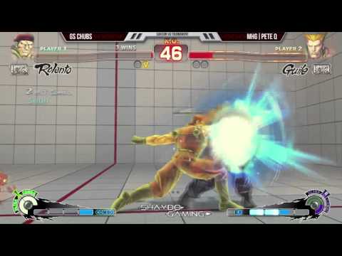 GS Chubs vs. MHG|Pete Q - Losers Finals - Sukicon 2015 USF4 Tournament