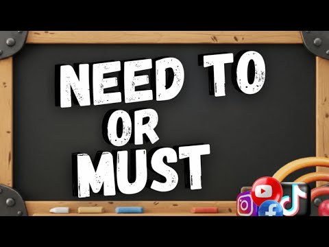 Robert English Coach "Need to - Must" // Clases de Ingles Alajuela Grecia Costa Rica