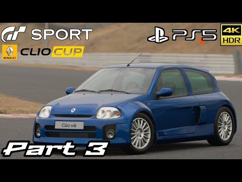 Gran Turismo Sport (PS5) 4K 60FPS - Gameplay Walkthrough Part 3 - Clio Cup