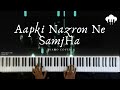 Aapki Nazro Ne Samjha Piano Cover Lata Mangeshkar Aakash Desai