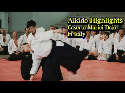 Aikido Highlights of Caserta Marici Dojo in Italy - Shirakawa Ryuji shihan