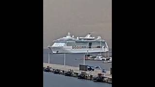MV Brilliance of the seas arriving to Ajaccio #cruiseship #royalcaribbean #ajaccio #corsica #travel