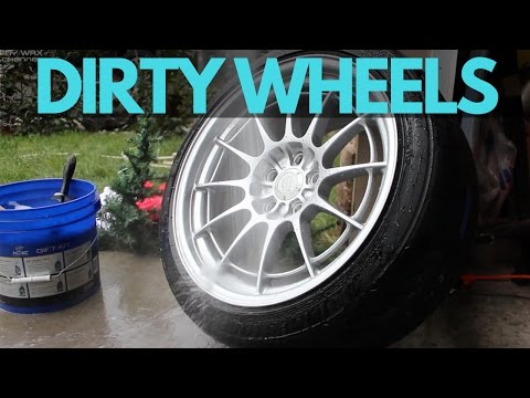 Winter Wheel Cleaning | 2015 Subaru WRX | Enkei NT03 | 2016 2017 | Focus RS