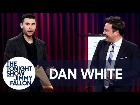 Dan White Turns Random Math into a Personalized Gift for Jimmy Fallon