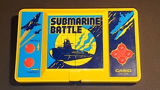 LCD handheld from CASIO named SUBMARINE BATTLE