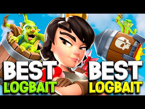 THIS LOGBAIT DECK IS SO BROKEN 🤩🤩 - Clash Royale