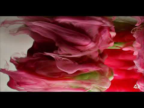 Relax music ink water flow 4 k music 2:13 sec