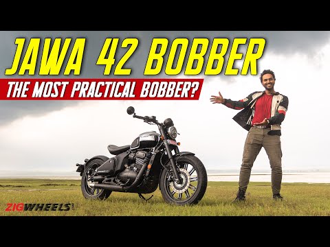 Jawa 42 Bobber Black Mirror Review | A great balance between fun and practicality | ZigWheels