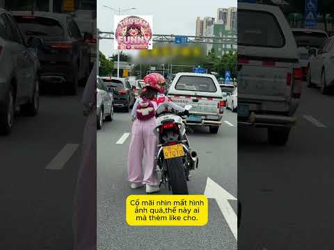 Kiếp nạn xe thì cao mà chân có hạn... 🛵😭💥#shorts