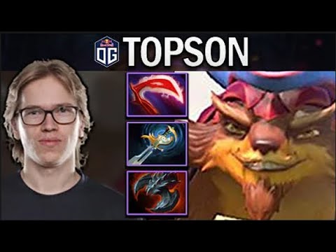 OG.TOPSON PANGOLIER WITH DESO-ECHO SABRE - DOTA 2 7.30 GAMEPLAY