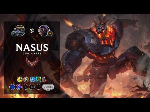 Nasus ADC vs Draven - EUW Grandmaster Patch 12.7