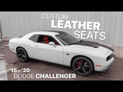 2015 - 2023 Dodge Challenger Custom Leather Interior Upholstery Kit - LeatherSeats.com