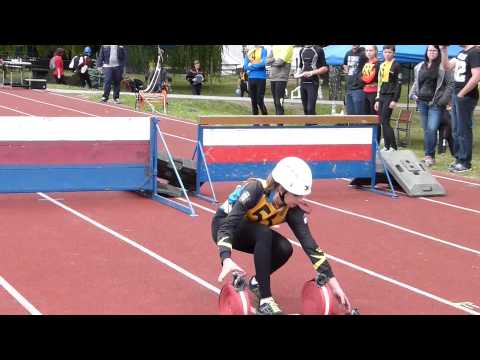 Natálie Dvořáková - stovky 2P - Krajské kolo dorostu 2015  - 20.6.2015