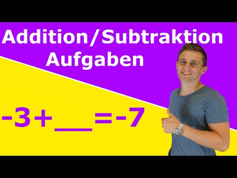 Addieren & Subtrahieren Teil 2, Aufgaben mit negativen Vorzeichen +Lösung | LehrerBros