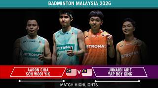 Download lagu Aaron Chia/Soh Wooi Yik vs Junaidi Arif/Yap Roy King All England Open 2026 Badminton– R16 mp3
