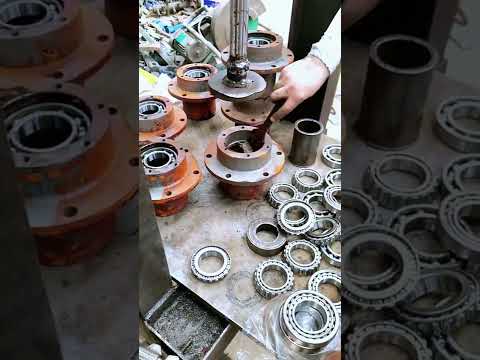 Hydraulic bearing rapid installation process- Good tools and machinery make work easy