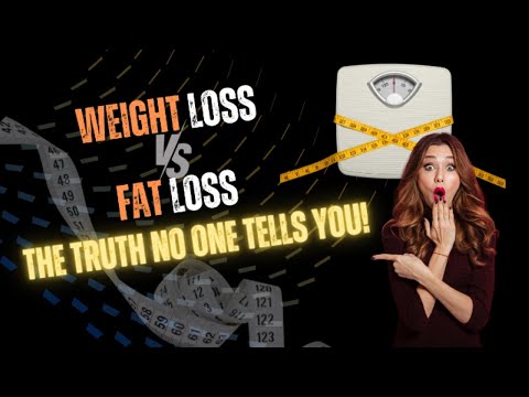 Weight Loss vs. Fat Loss – The Truth No One Tells You! 🤔🤔🔥💪