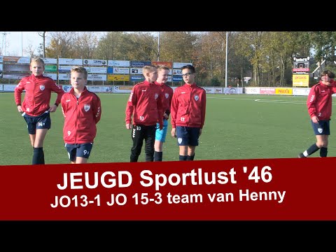 Sportlust ,46 Jeugd | JO13-1 JO15-3 team van Henny van Muijen