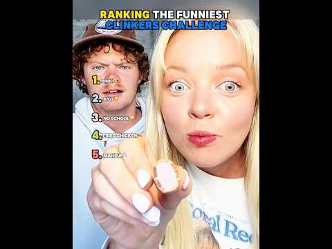 Ranking The Funniest Clinkers Challenge moments 😂😂 #shorts#ranking#clinker#challenge#YouTube