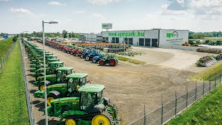 ÚJ fronthidraulika 800 kg-os súly, szürke színben. fém külső héj, beton belső, szürke színű, vonórésszel, AGROPARK felirattal