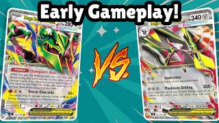 Mega Rayquaza ex VS Mega Excadrill ex | Storm Emeralda | Pitch Black | Pokemon TCG