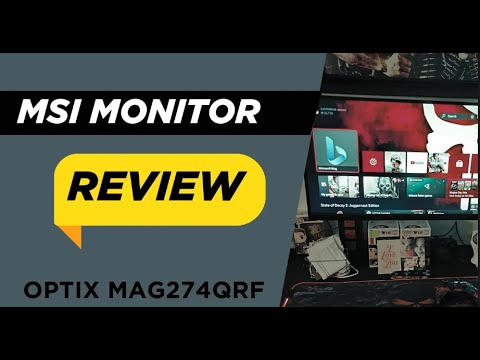 MSI Optix MAG274QRF-QD: 27” QHD Gaming Monitor