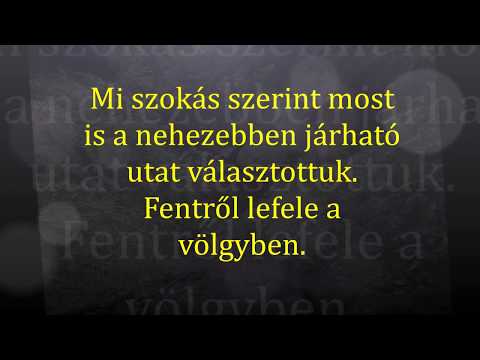 Páris-patak völgye az ismert részen is túl. Nógrádszakál.