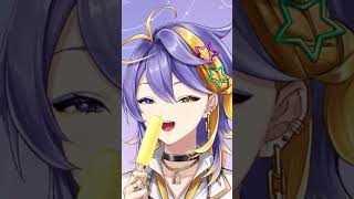 大好物のバナナ棒アイスを舐めてるだけ...のはず【アスターアルカディア|Aster Arcadia】#shorts