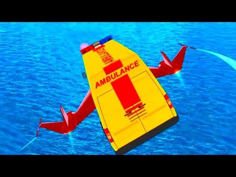 Flying Ambulance Rescue Emergency Drive Part 2