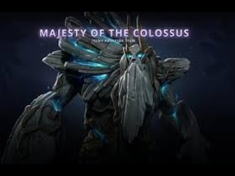 Dota 2 TI9 Battle Pass Tiny Prestige item Majesty of the Colossus Preview