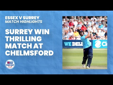 Match Highlights: Essex v Surrey
