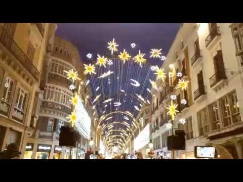 Luces de Navidad Calle Larios Málaga - Queen Show must Go on