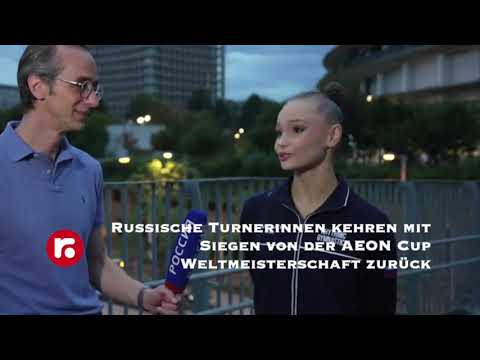 Russische Turnerinnen kehren mit Siegen von der AEON Cup Weltmeisterschaft zurück