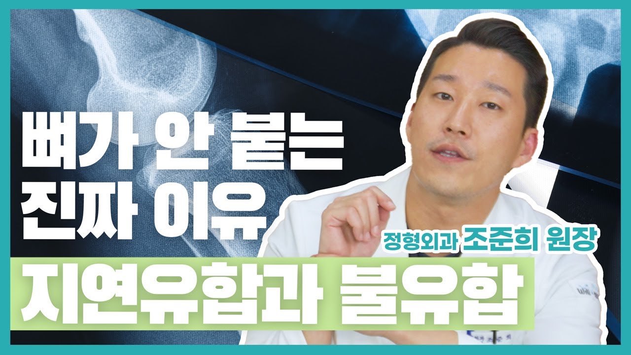 골절 후 회복이 안 되는 진짜 이유! 지연유합과 불유합, 꼭 알아야 할 차이점 썸네일 이미지