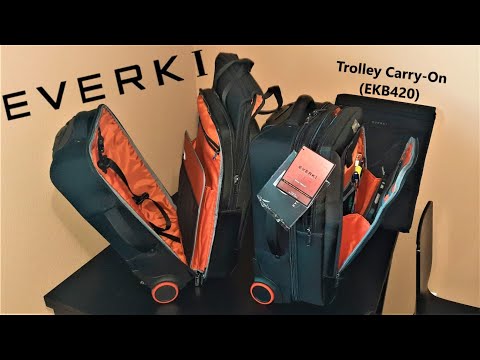 EVERKI Wheeled 420 Carry-on 18.4-Inch Gaming or Workstation Laptop Trolley (EKB420) (REVIEW)