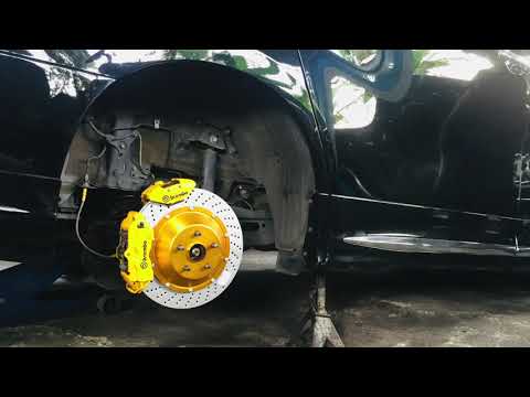 Vellfire AGH35 Brembo 6pot 18Z Installation
