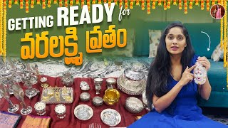 Getting Ready for Varalakshmi Vratam! 😍 | Tejaswini Gowda